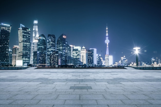 Shanghai la nuit Chine