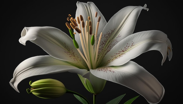 Shirui Lily Flower IA générative