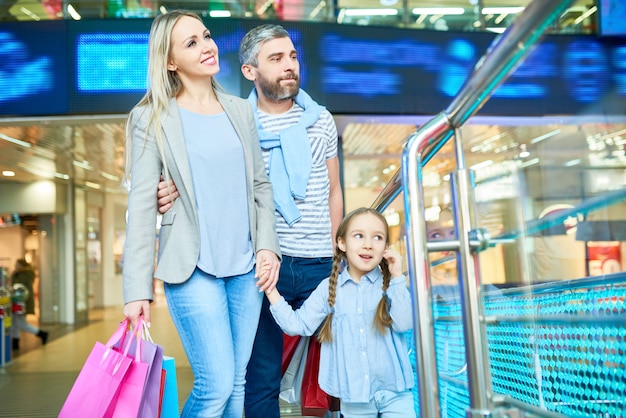 Shopping en famille à Big Mall