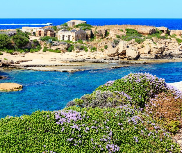 Sicile été mer plage Italie