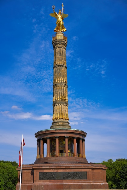 Siegessaule colonne à Berlin en Allemagne