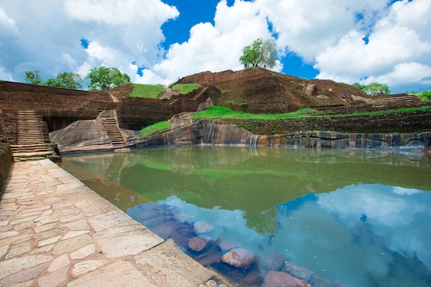 Sigiriya Lion Rock Fortress au Sri Lanka