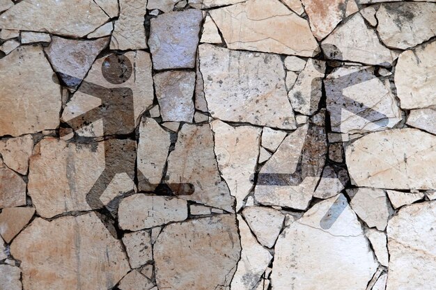 Signe d'hommes et de femmes courant dans des directions différentes sur le fond d'un mur de béton