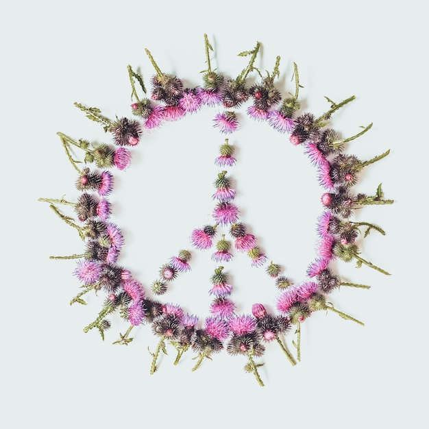Signe de paix (Pacifique) - symbole de la paix, du désarmement et du mouvement anti-guerre