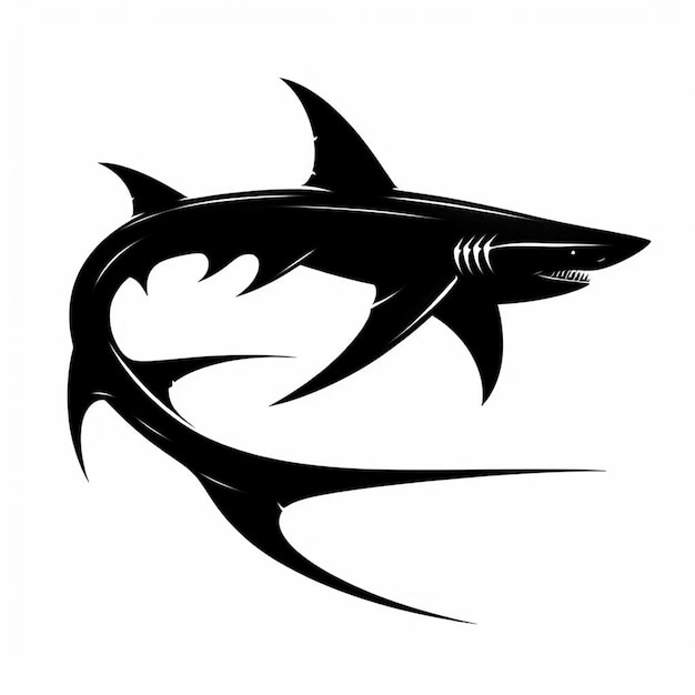 silhouette de requin