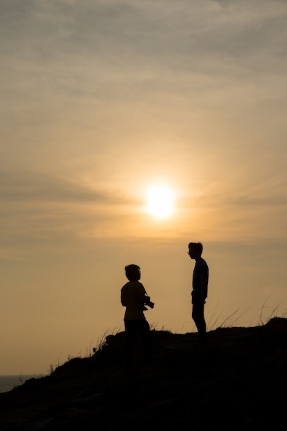 Silhouettes de personnes