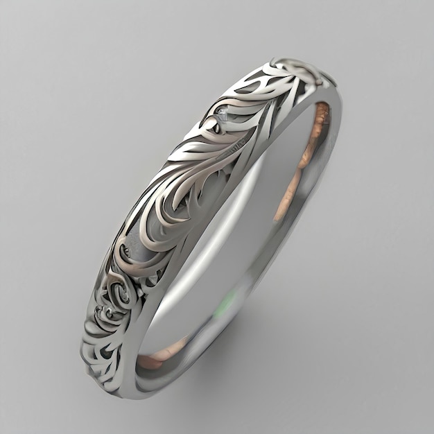 Silver Bands of Romance Un accessoire de mariage parfait