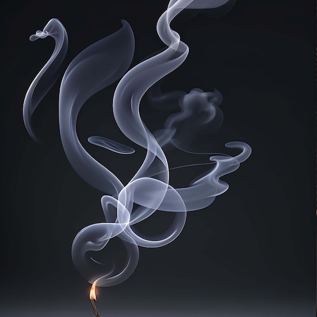 Un simple fond de fumée ajoute une élégance subtile à votre conception