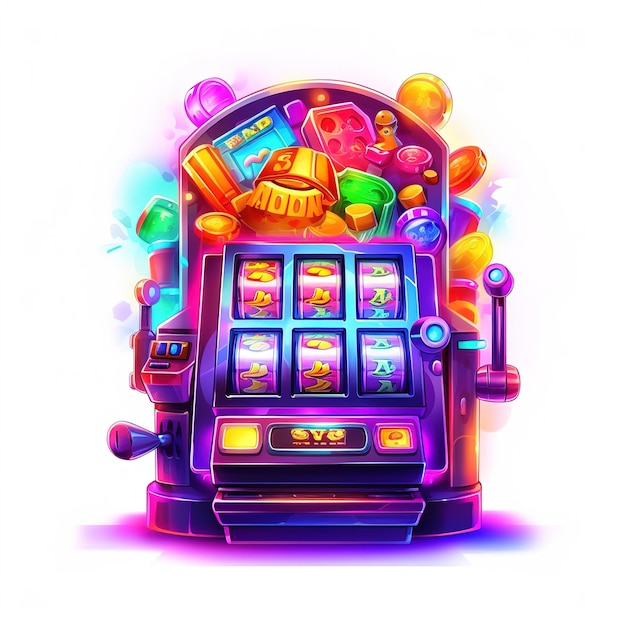 Un simple jeu de casino à la machine à sous