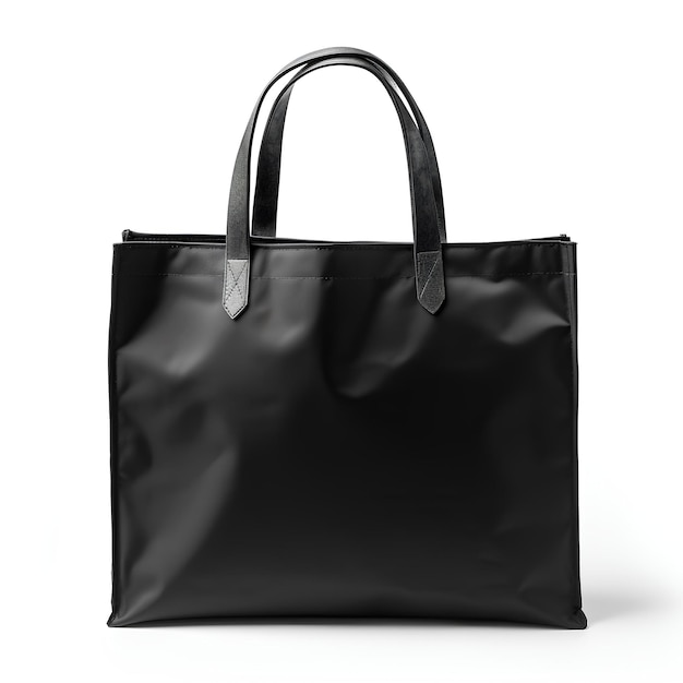 Un simple sac en cuir noir