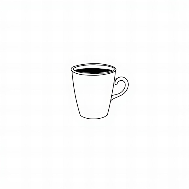 Une simple tasse de café