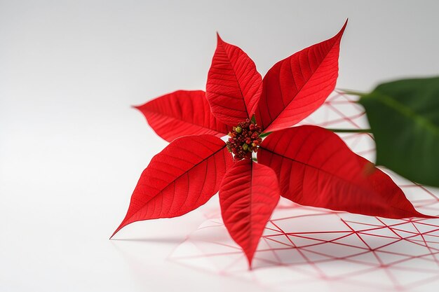 La simplicité en fleurs Red Hot Poker capturée à travers la photographie minimaliste