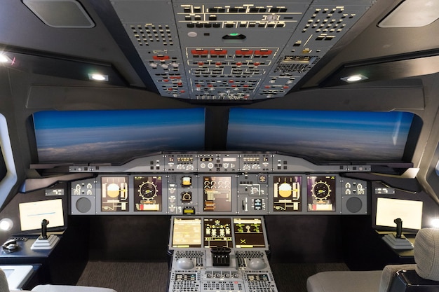 Simulateur de vol Airbus