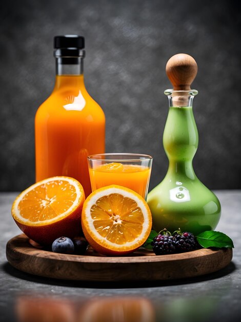 Photo sirop de fruits