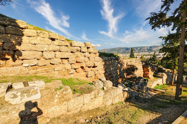 Site antique autour de l'Acropole