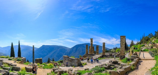 Site Archéologique de Delphes Grèce Antique