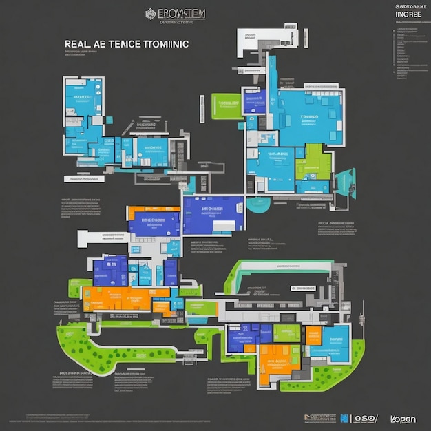 Site de construction d'un projet immobilier vert