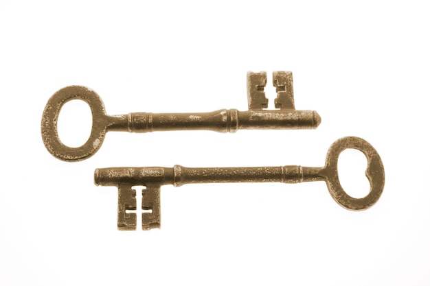 Photo skeleton keys antique