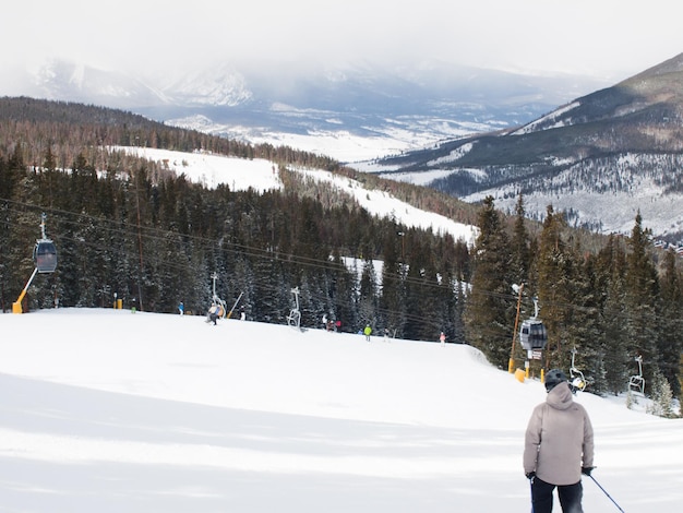 Ski à Keystone, Colorado.