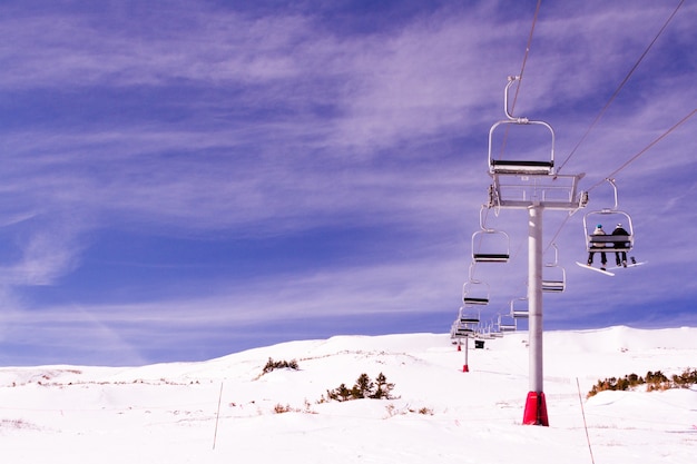 Ski à la station de ski de Loveland, Colorado.