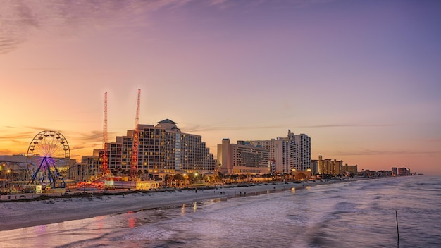 Skyline de Daytona Beach en Floride