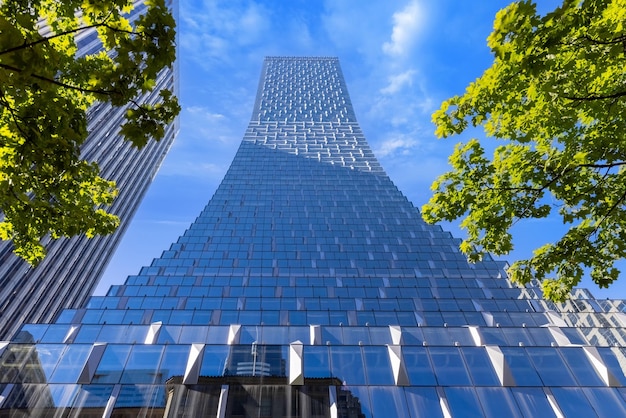 Skyline du quartier financier de Seattle aux États-Unis dans le centre-ville