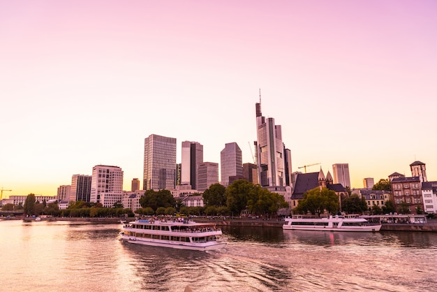 Skyline de Francfort sur le Main