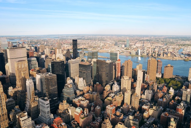 Skyline de Manhattan à New York