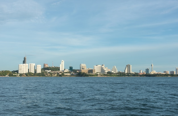 Skyline de Pattaya en Thaïlande