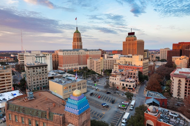 Skyline de San Antonio Texas USA