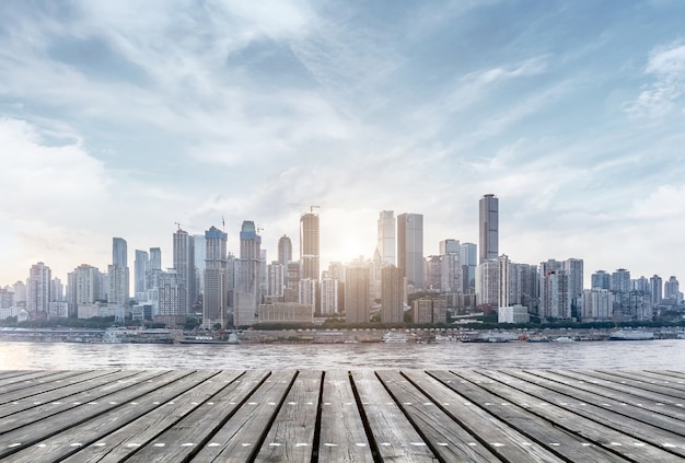 Skyline de la ville moderne