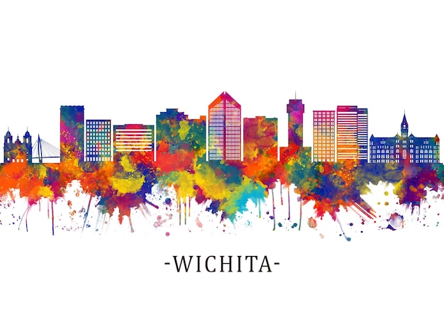 Skyline de Wichita Kansas