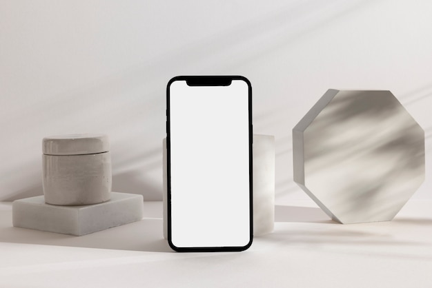 Smartphone et arrangement de roches minimales