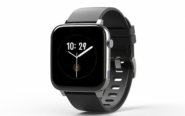 Smartwatch personnalisable sur écran sur fond blanc