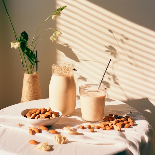 Smoothie aux amandes