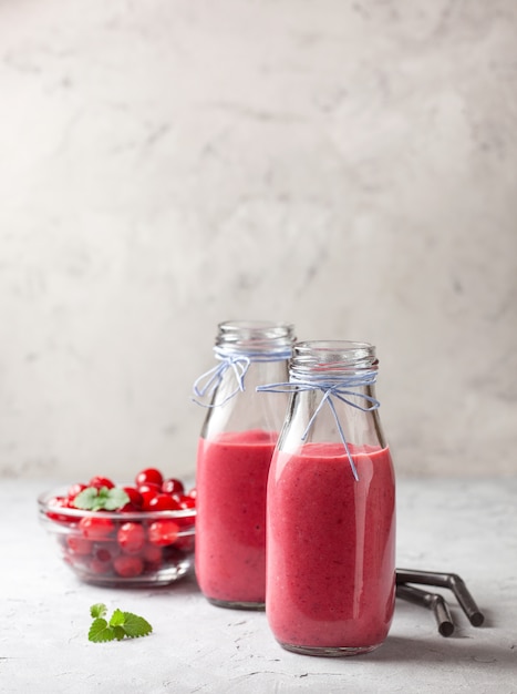 Smoothie aux canneberges