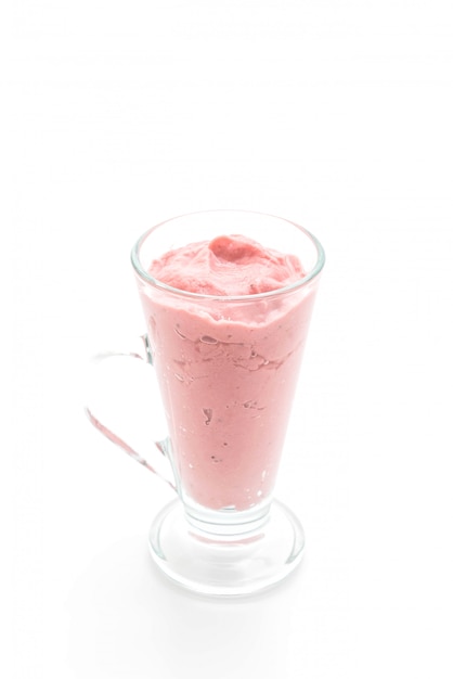 smoothie aux fraises milkshake