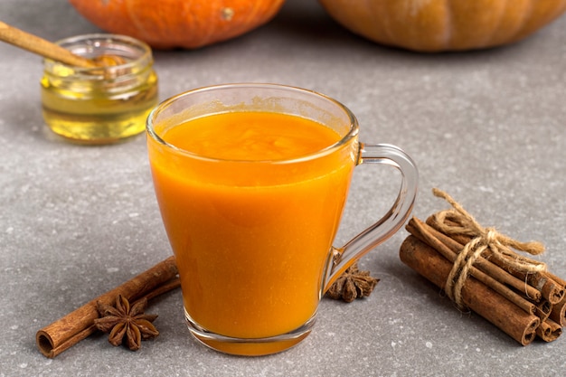 Smoothie citrouille pour Thanksgiving