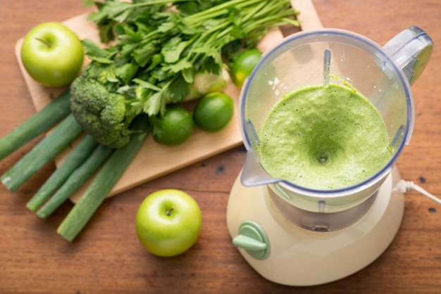 Smoothie dans un mélangeur