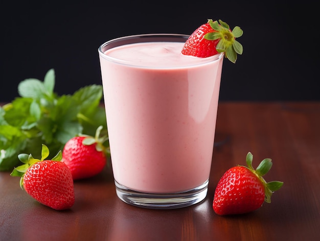 Smoothie à la fraise dans le style Artistic 43