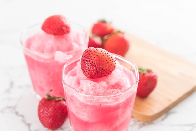 smoothie fraise fraîche