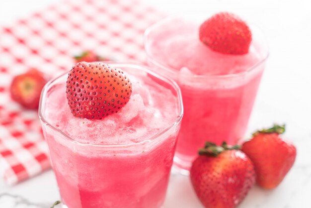 smoothie fraise fraîche