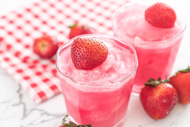 smoothie fraise fraîche