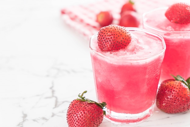 smoothie fraise fraîche