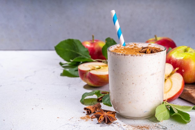 Smoothie à la tarte aux pommes