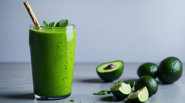 Smoothie vert à l'avocat