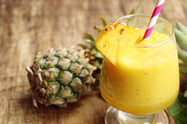 smoothies à l'ananas