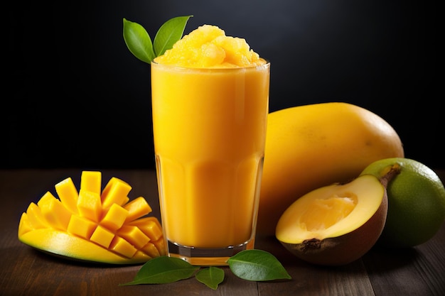 Photo smoothies à la mangue fraîche