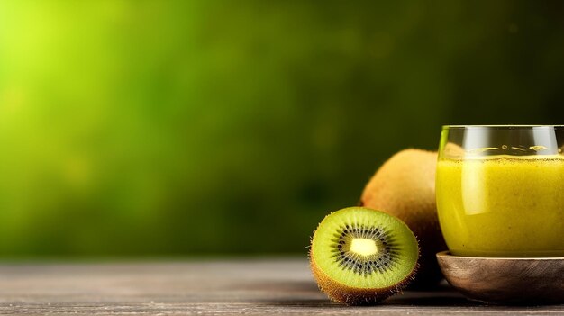 Des smoothies sains au kiwi Génératif Ai