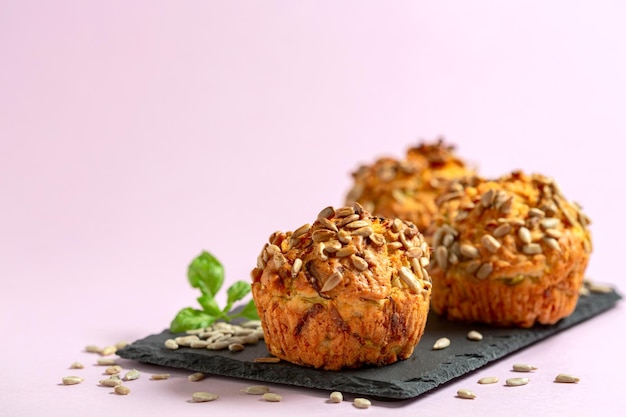 Snack muffins aux courgettes